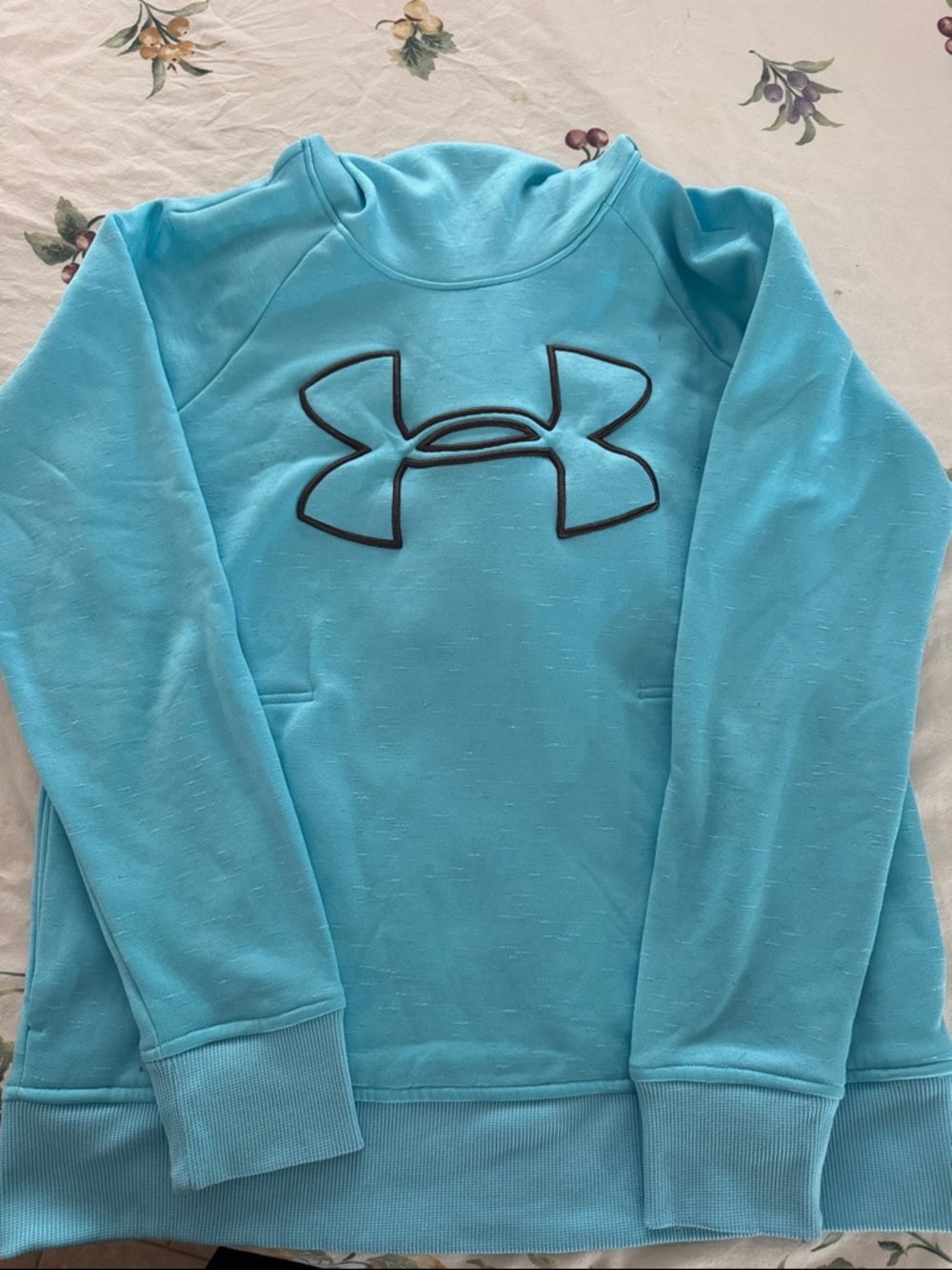 Under Armour Aqua Blue Pullover Sweatshirt